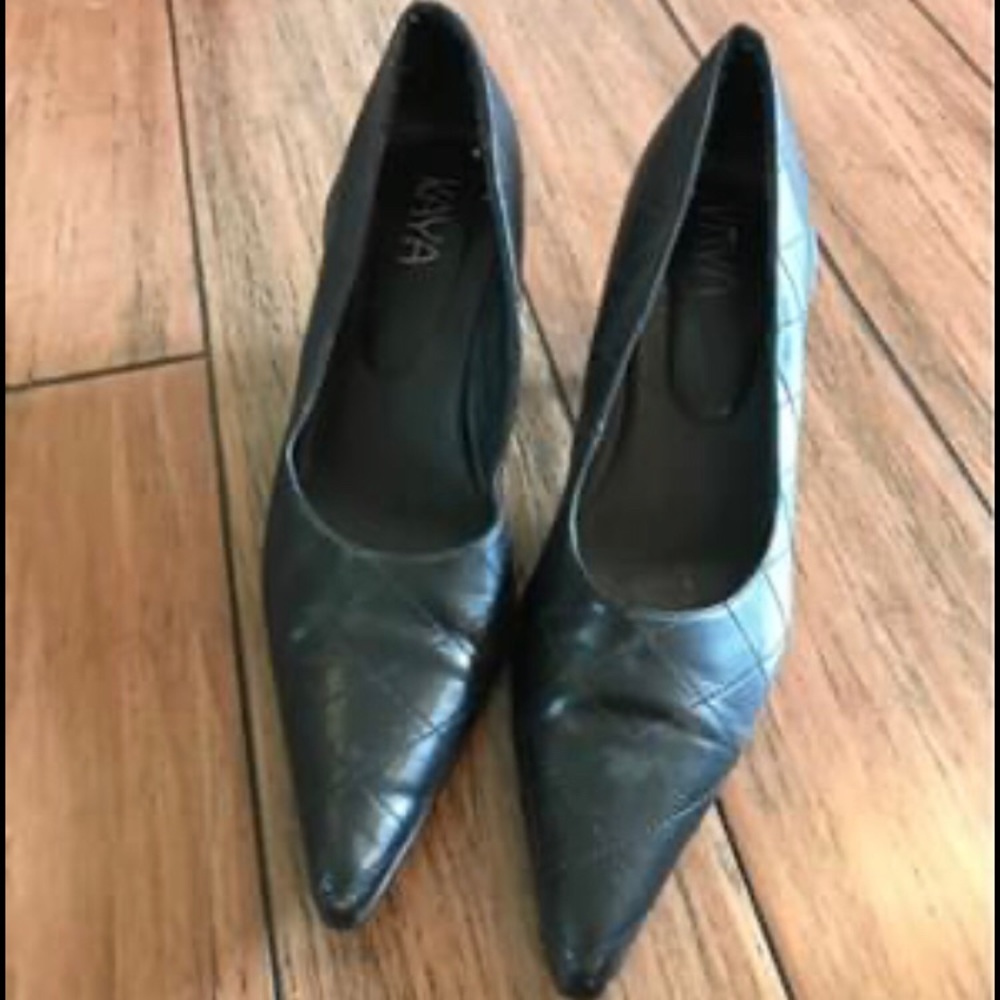 Kaya black heels